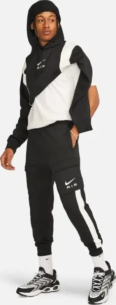 Спортивный костюм Nike AIR черно-белый FN7691-010__FN7693-010