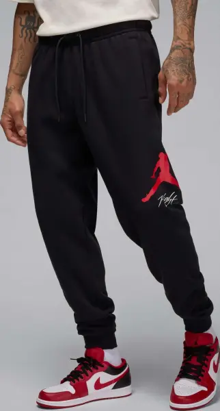 Спортивный костюм Nike JORDAN ESSENTIALS FLEECE черно-красный FD7545-013__FD7345-013