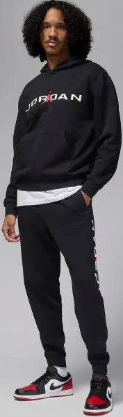 Спортивный костюм Nike JORDAN ESSENTIALS FLEECE черный HQ4643-010__HQ4645-010