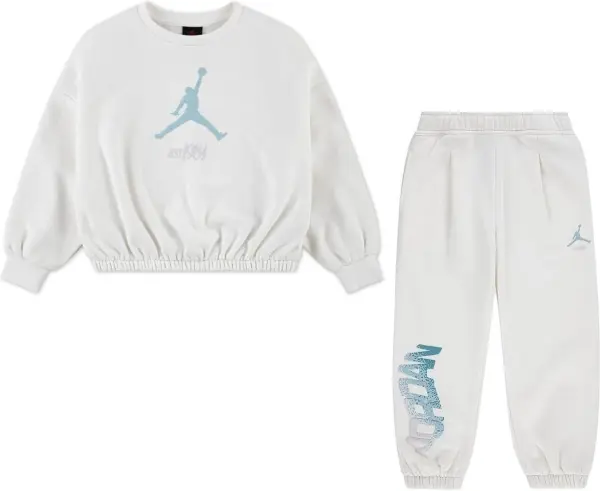 Спортивний костюм підлітковий Nike JORDAN JUMPMAN CLUB PLEATED молочно-блакитний 45F410-782__45F412-782