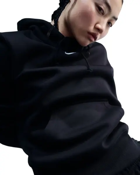 Худі жіноче Nike SPORTSWEAR PHOENIX FLEECE чорне HF6839-010