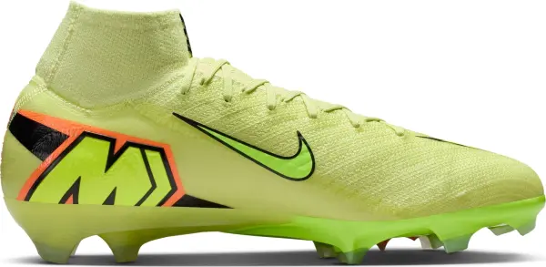 Бутси Nike MERCURIAL ZOOM SUPERFLY 10 ELITE FG лаймові FQ1454-302