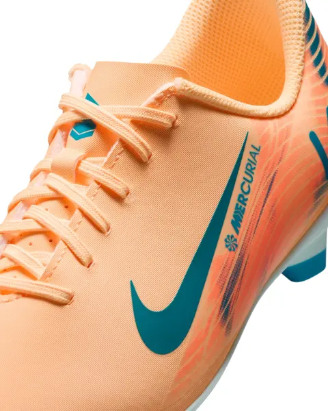 Бутси дитячі Nike JR MERCURIAL VAPOR 16 CLUB KYLIAN MBAPPÉ FG/MG оранжево-темно-бірюзові FQ8288-801