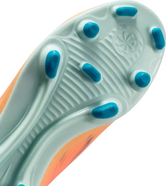 Бутси дитячі Nike JR MERCURIAL VAPOR 16 CLUB KYLIAN MBAPPÉ FG/MG оранжево-темно-бірюзові FQ8288-801