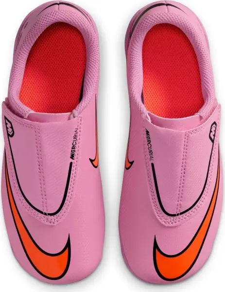 Бутсы детские Nike JR MERCURIAL VAPOR 16 CLUB MG PS (V) розово-красные FQ8290-600