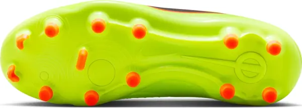 Бутси дитячі Nike JR TIEMPO LEGEND 10 ACADEMY FG/MG лаймово-оранжево-чорні DV4348-701