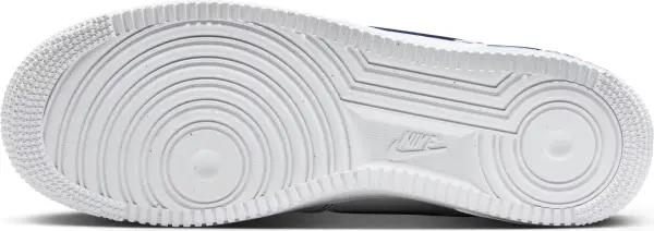 Кроссовки Nike AIR FORCE 1 '07 LV8 бело-темно-синие HQ2037-100