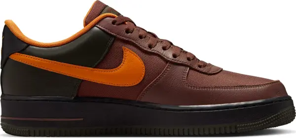 Кросівки Nike AIR FORCE 1 GORE-TEX коричнево-оранжево-чорні CK2630-201