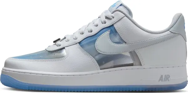 Кроссовки Nike AIR FORCE 1 RETRO бело-голубые IB5724-100