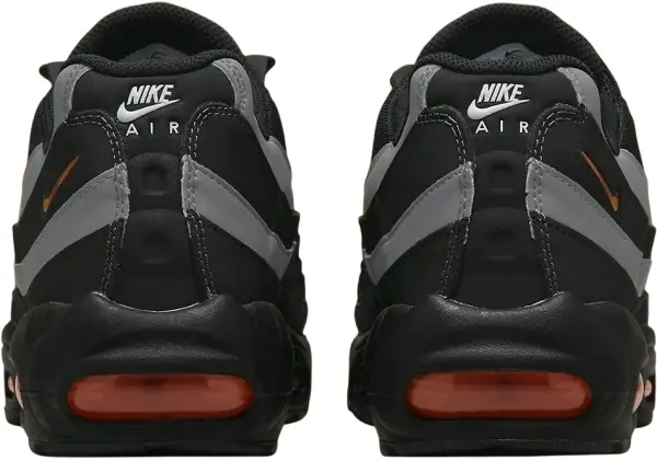 Кроссовки Nike AIR MAX 95 черно-серо-оранжевые DX2657-001
