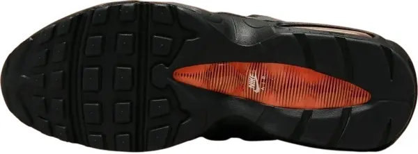 Кроссовки Nike AIR MAX 95 черно-серо-оранжевые DX2657-001