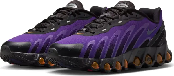 Кросівки Nike AIR MAX DN8 фіолетово-чорно-помаранчеві FQ7860-009