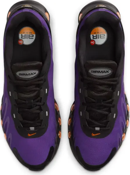 Кросівки Nike AIR MAX DN8 фіолетово-чорно-помаранчеві FQ7860-009