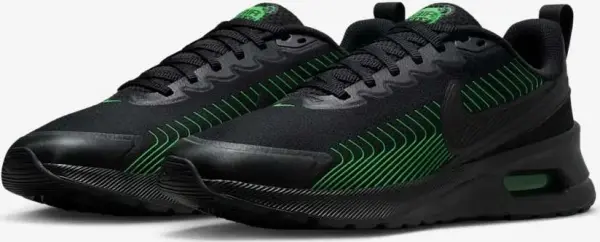 Кроссовки Nike AIR MAX NUAXIS черно-зеленые FD4329-011