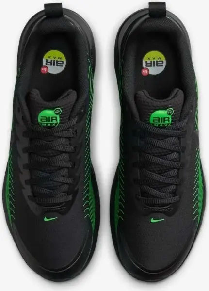 Кроссовки Nike AIR MAX NUAXIS черно-зеленые FD4329-011