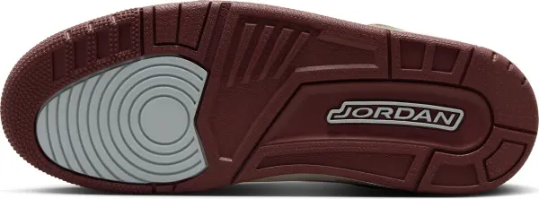 Кроссовки Nike JORDAN SPIZIKE LOW LUNAR NEW YEAR молочно-бордово-зеленые FJ6372-100