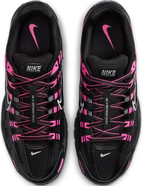 Кроссовки Nike P-6000 черно-розовые CD6404-600