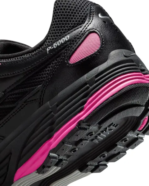 Кроссовки Nike P-6000 черно-розовые CD6404-600