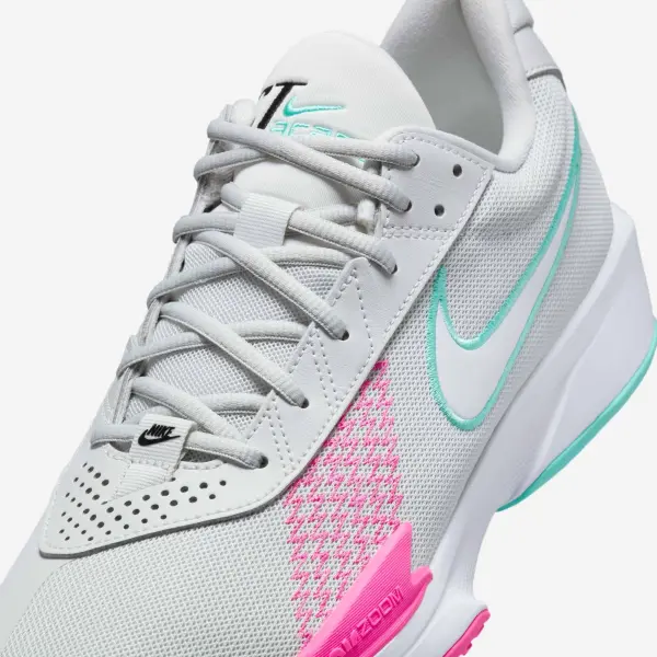 Кросівки баскетбольні Nike AIR ZOOM G.T. CUT ACADEMY світло-сіро-рожево-блакитні FB2599-010