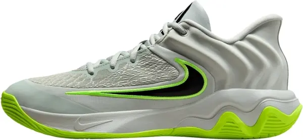 Кросівки баскетбольні Nike GIANNIS IMMORTALITY 4 сіро-лаймові FQ3680-007