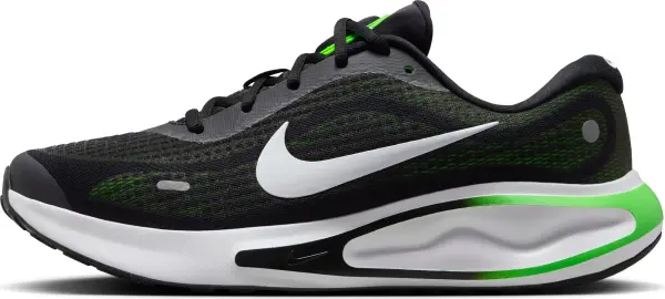 Кроссовки беговые Nike JOURNEY RUN черно-зеленые FN0228-007