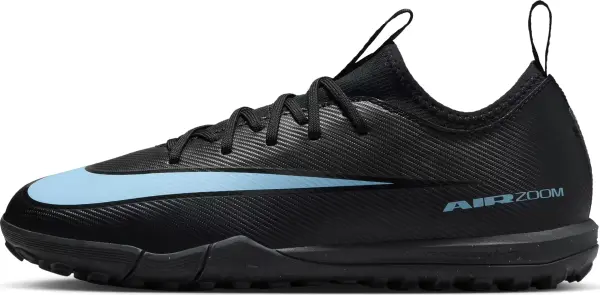 Сороконіжки (шиповки) дитячі Nike JR MERCURIAL ZOOM VAPOR 16 ACADEMY TF чорно-блакитні FQ8284-001