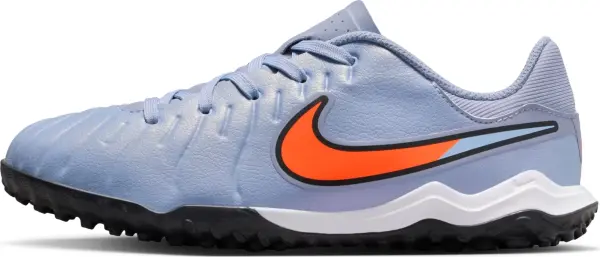 Сороконіжки (шиповки) дитячі Nike JR TIEMPO LEGEND 10 ACADEMY TF світло-синьо-помаранчеві DV4351-402