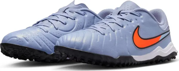 Сороконіжки (шиповки) дитячі Nike JR TIEMPO LEGEND 10 ACADEMY TF світло-синьо-помаранчеві DV4351-402