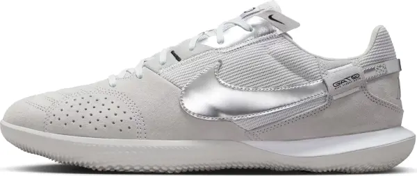 Футзалки (бампы) Nike STREETGATO серо-серебряные DC8466-005