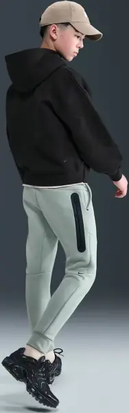 Худі підліткове Nike SPORTSWEAR TECH FLEECE OVERSIZED чорне HV1198-010