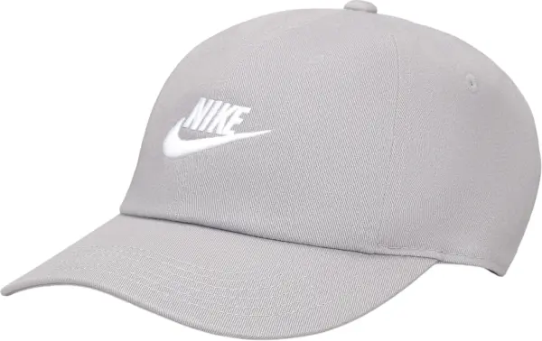 Кепка підліткова Nike CLUB UNSTRUCTURED FUTURA WASH сіра FB5063-073