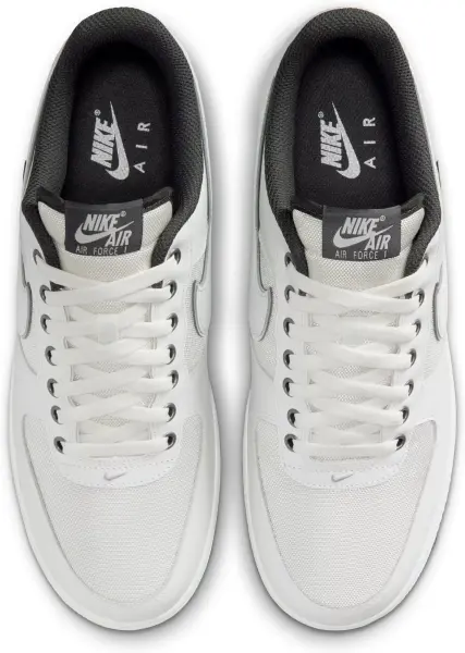 Кроссовки Nike AIR FORCE 1 '07 LV8 бело-темно-серые IM6001-121