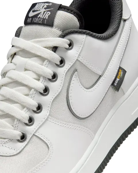 Кроссовки Nike AIR FORCE 1 '07 LV8 бело-темно-серые IM6001-121