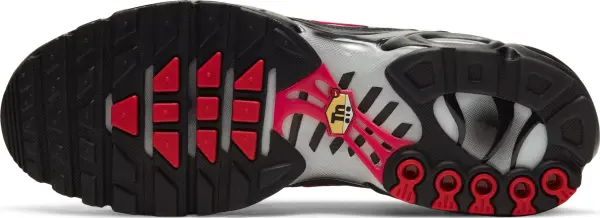Кросівки Nike AIR MAX PLUS темно-сіро-чорно-червоні DJ0638-001