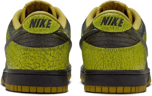 Кросівки Nike DUNK LOW RETRO QS лаймово-оливково-чорні HV6103-300