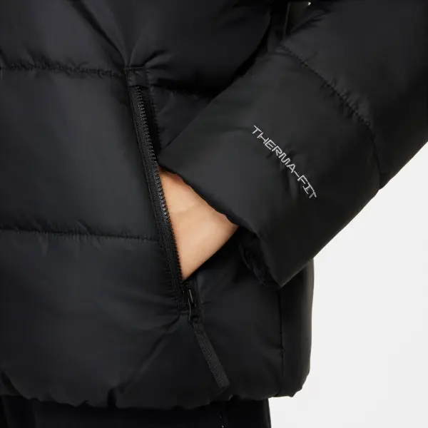 Куртка женская Nike SPORTSWEAR THERMA-FIT CLASSIC черная DJ6995-010