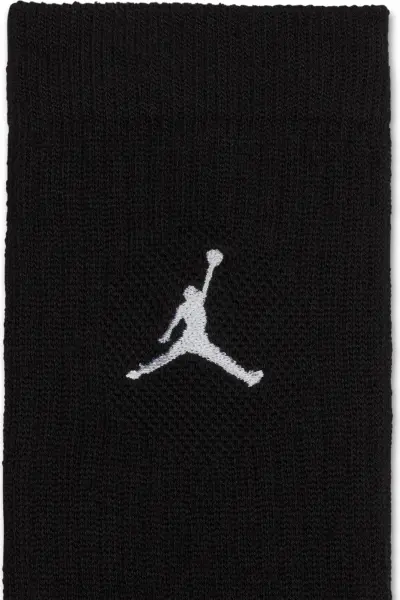Шкарпетки Nike JORDAN EVERYDAY CUSHIONED CREW 6PR чорні (6 пар) HV6228-010