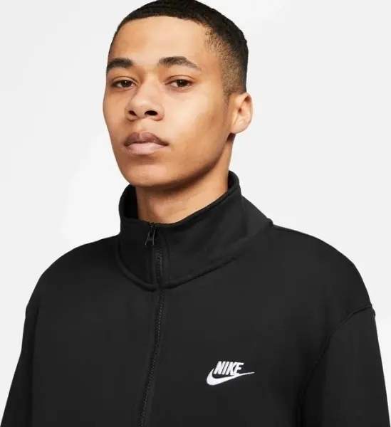 Реглан Nike SPORTSWEAR CLUB BRUSHED-BACK чорний DD4732-011
