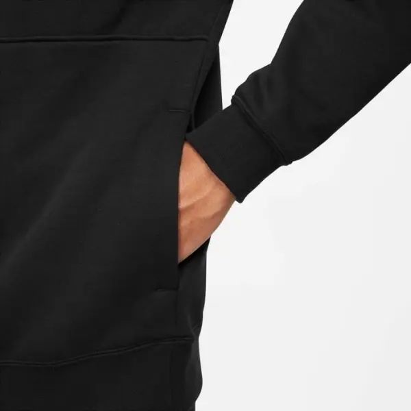 Реглан Nike SPORTSWEAR CLUB BRUSHED-BACK чорний DD4732-011