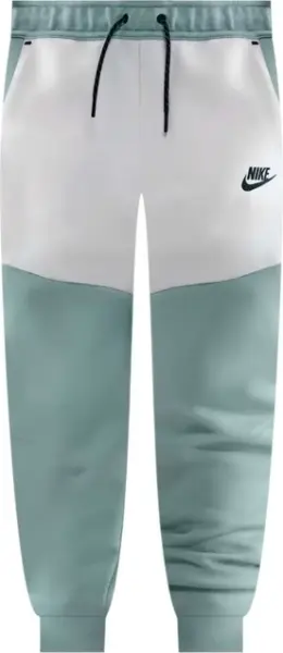 Спортивные штаны подростковые Nike SPORTSWEAR TECH FLEECE бирюзово-белые HV5869-054