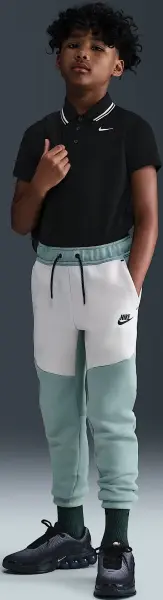Спортивные штаны подростковые Nike SPORTSWEAR TECH FLEECE бирюзово-белые HV5869-054
