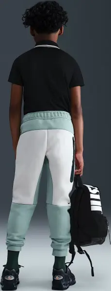 Спортивные штаны подростковые Nike SPORTSWEAR TECH FLEECE бирюзово-белые HV5869-054