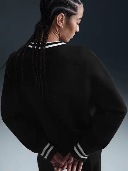 Спортивный костюм женский Nike SPORTSWEAR PHOENIX FLEECE черно-белый HJ0949-010__HJ0909-010