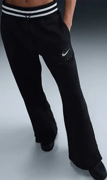 Спортивный костюм женский Nike SPORTSWEAR PHOENIX FLEECE черно-белый HJ0949-010__HJ0909-010