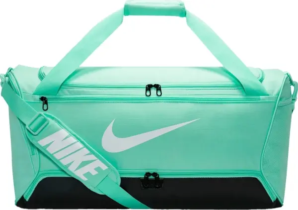 Сумка спортивная Nike BRASILIA 9.5 TRAINING DUFFEL BAG M 60L мятная DH7710-353