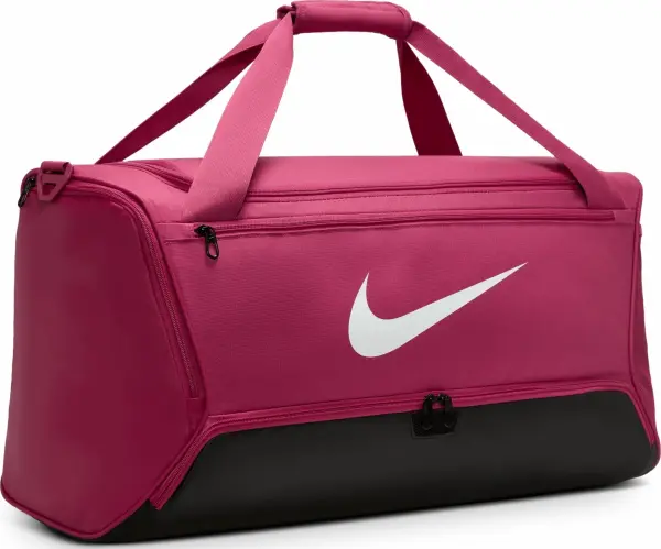 Сумка спортивная Nike BRASILIA 9.5 TRAINING DUFFEL BAG M 60L темно-розовая DH7710-634