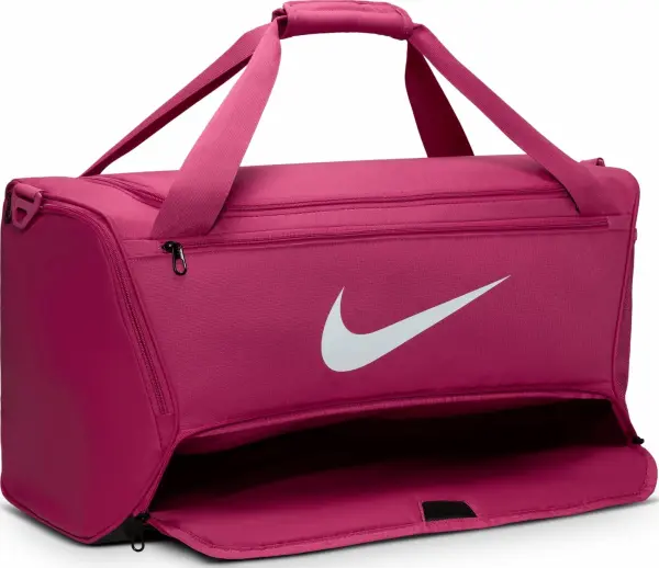 Сумка спортивная Nike BRASILIA 9.5 TRAINING DUFFEL BAG M 60L темно-розовая DH7710-634