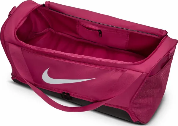 Сумка спортивная Nike BRASILIA 9.5 TRAINING DUFFEL BAG M 60L темно-розовая DH7710-634