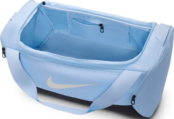 Сумка спортивная Nike BRASILIA 9.5 TRAINING DUFFEL BAG S 41L голубая DM3976-441