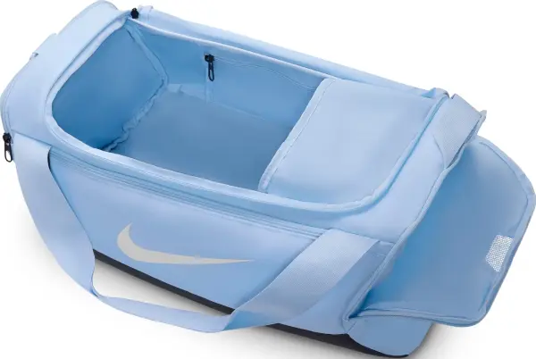 Сумка спортивная Nike BRASILIA 9.5 TRAINING DUFFEL BAG S 41L голубая DM3976-441